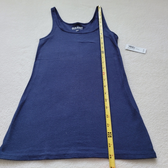 2011 Modal Cotton Stretch Tank Top Women's Small Dark Blue NEW | Old Navy - Picture 4 of 13